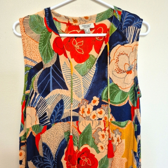 Orientique Naturally Women’s Sleeveless Midi Dress – Size M - Picture 3 of 6